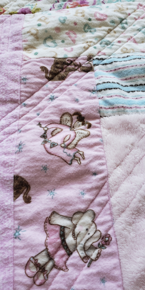 Big log cabin shared fabric Big log cabin shared fabric